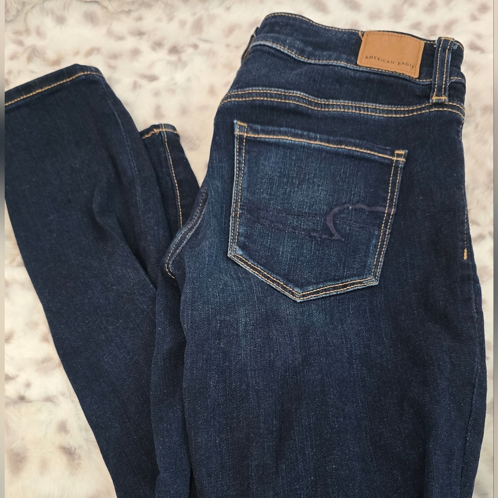 American Eagle Skinny Jeggings Next Level Stretch Size: 4